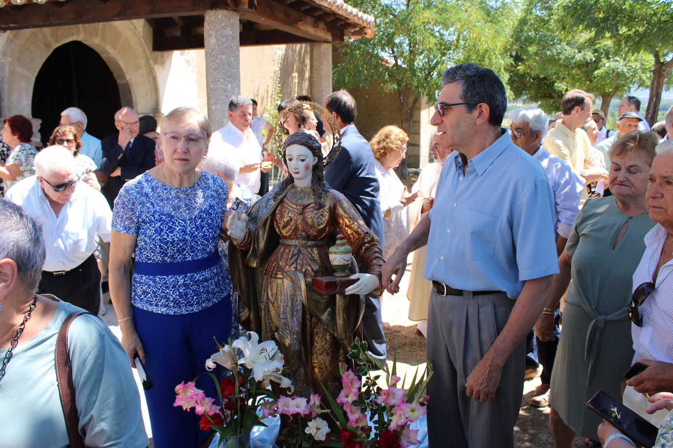 El Tejado honra a Santa María Magdalena