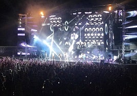 Actuación de Panorama en Peralejos en pasadas ediciones.