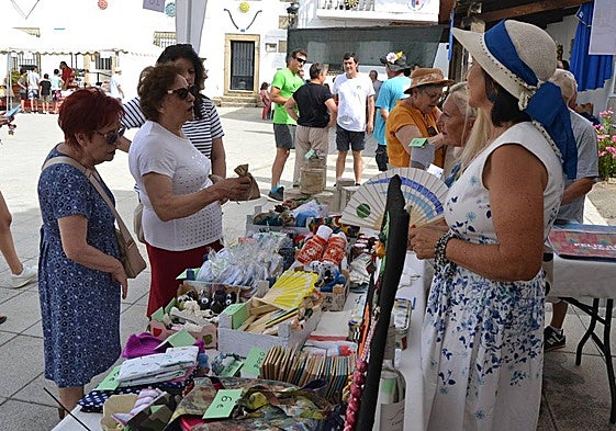 Uno de los muchos puestos que se pueden encontrar en esta feria.