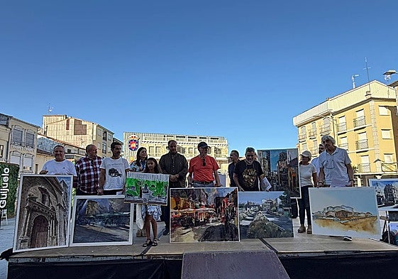 El valenciano Blai Tomás Ibáñez se lleva el certamen de pintura de Guijuelo