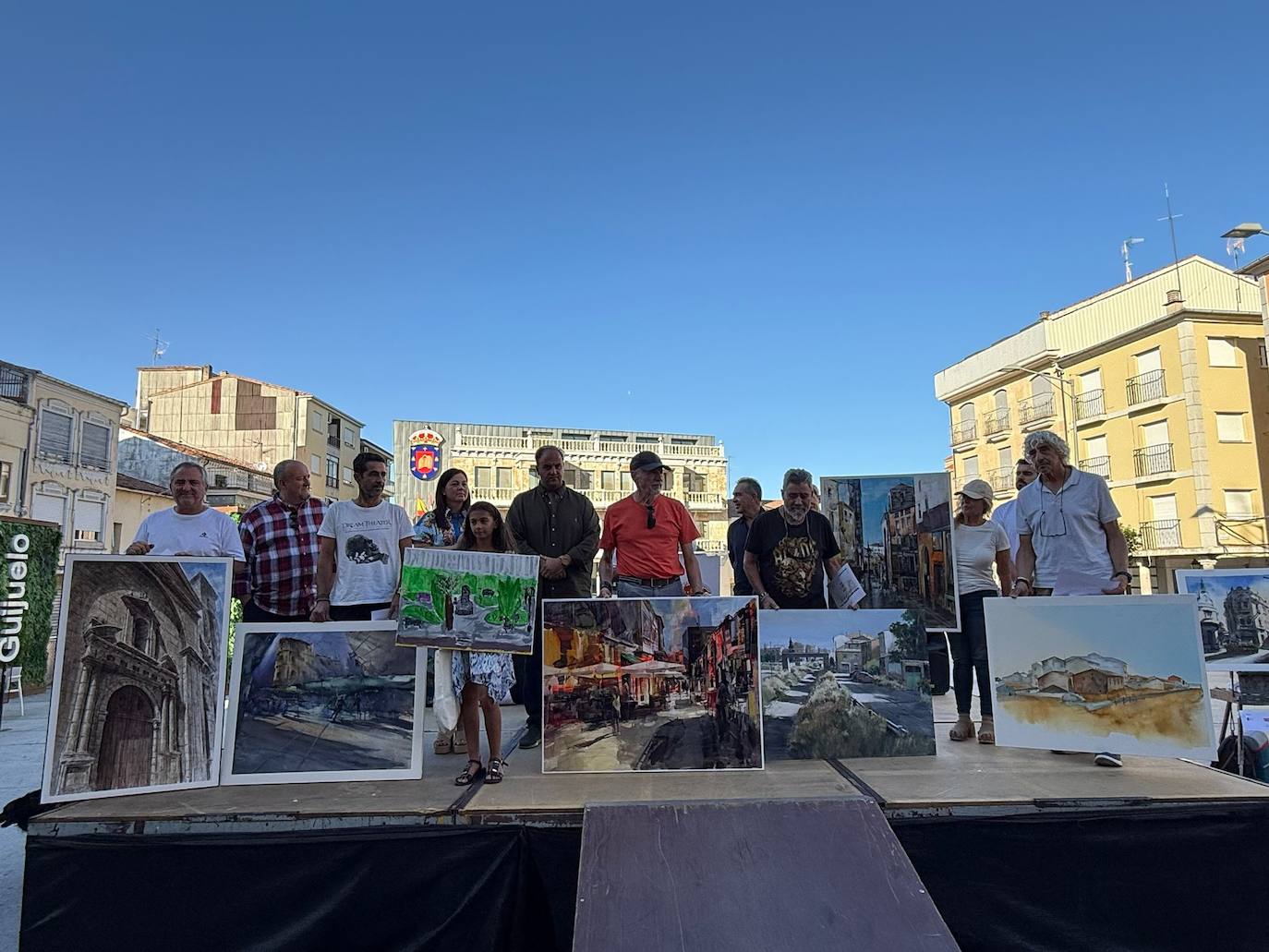 El valenciano Blai Tomás Ibáñez se lleva el certamen de pintura de Guijuelo
