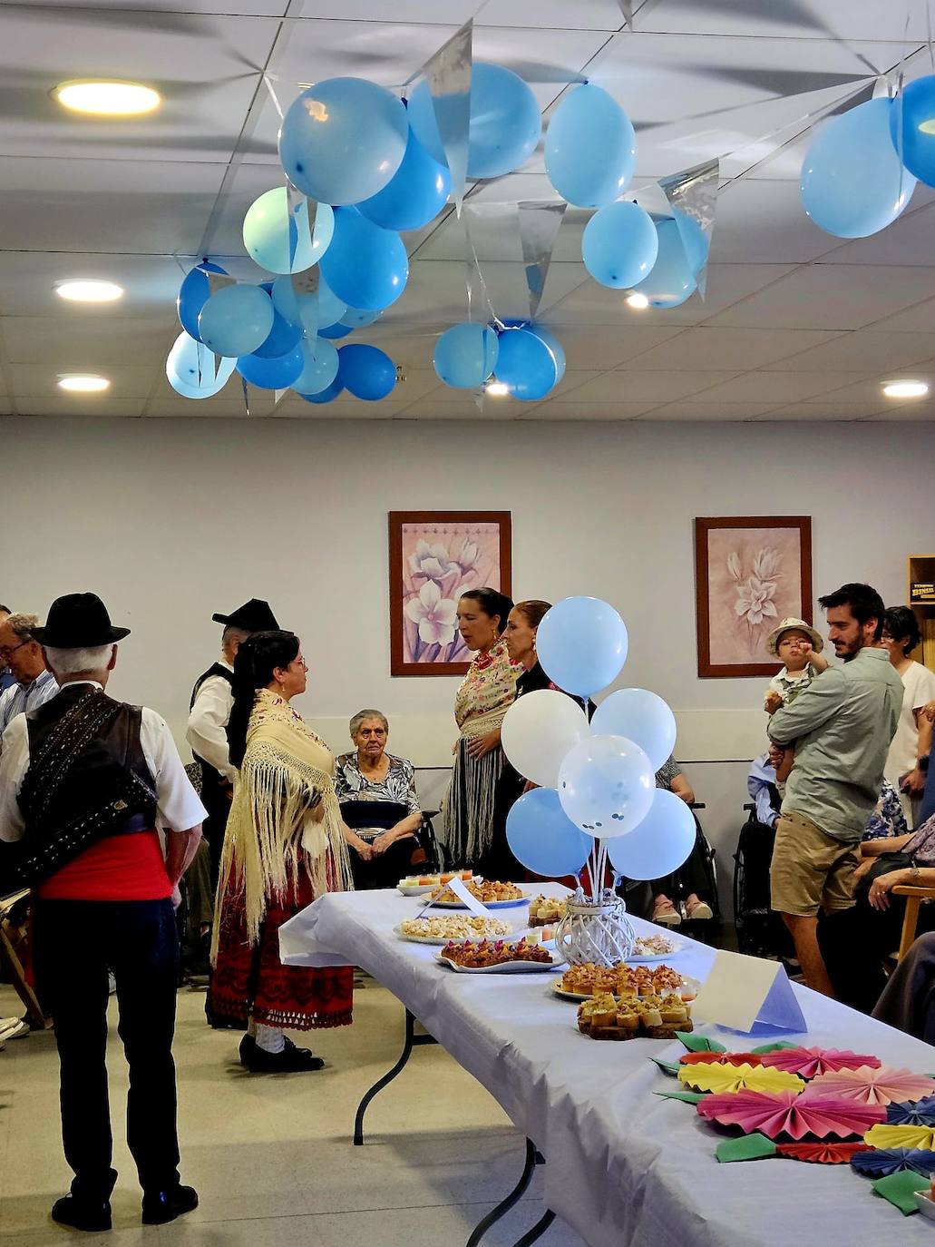 Los mayores de Lumbrales celebran Santa Ana