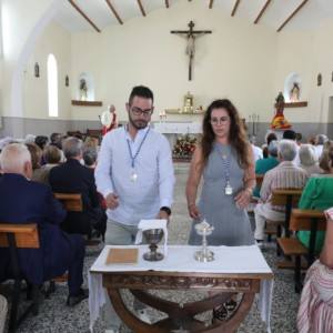 Fuentes de Oñoro celebra Santiago Apóstol y reconoce los 25 años de sacerdocio de su párroco