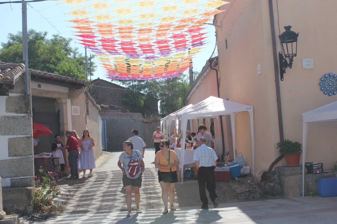 Aldea del Obispo rebosa vitalidad en la V Feria Rural de La Raya