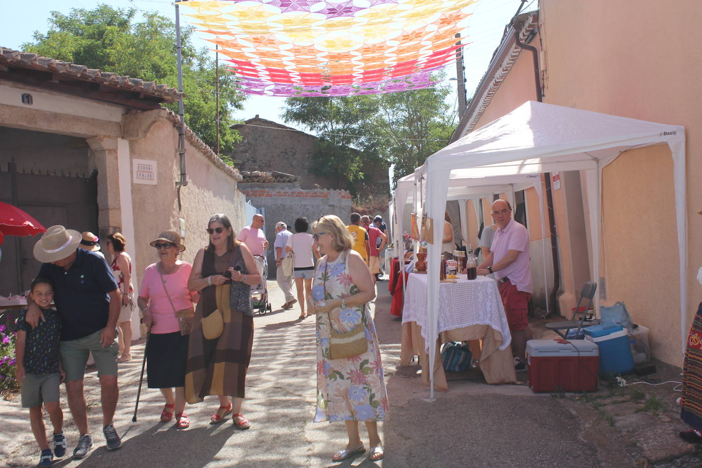 Aldea del Obispo rebosa vitalidad en la V Feria Rural de La Raya