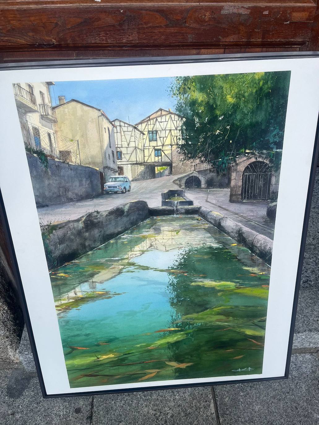 Pablo Rubén López Sanz se lleva el certamen de pintura de San Esteban de la Sierra