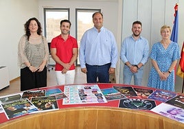 María Jesús Moro, Jesús Manuel Hernández, Roberto Martín, Roberto Hernández y Yolanda Alonso.