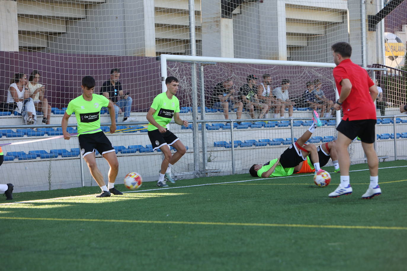 Primer día del filial y el División de Honor de Unionistas