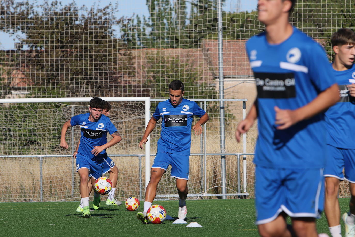 Primer día del filial y el División de Honor de Unionistas