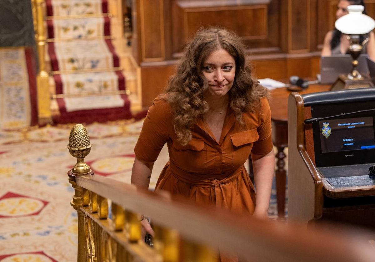 La portavoz del PP en el Congreso, Ester Muñoz.