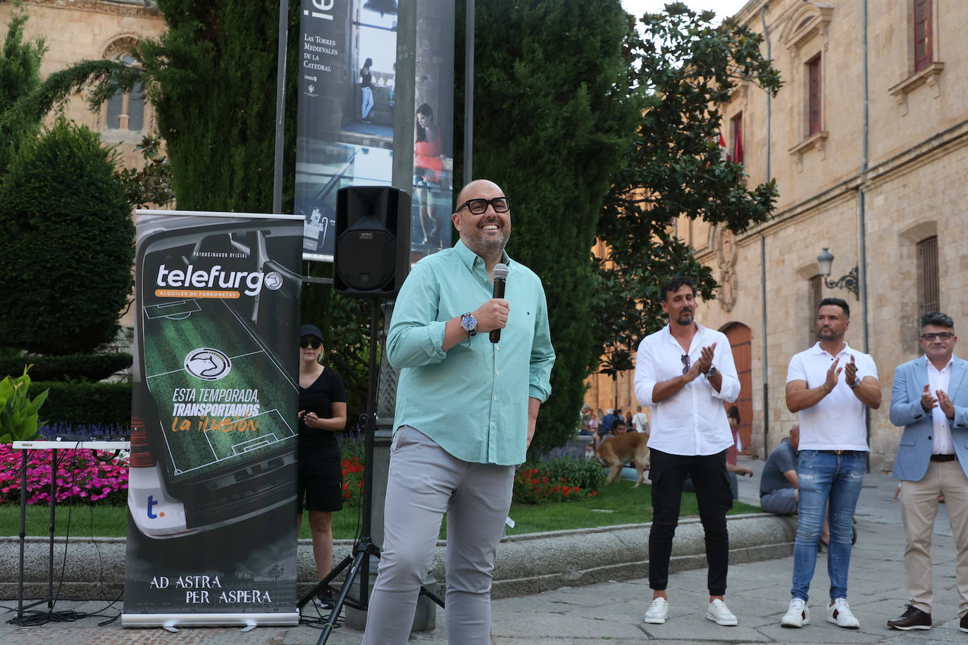 Locura por Unionistas en la plaza de Anaya