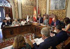 Una imagen del pleno de este miércoles.