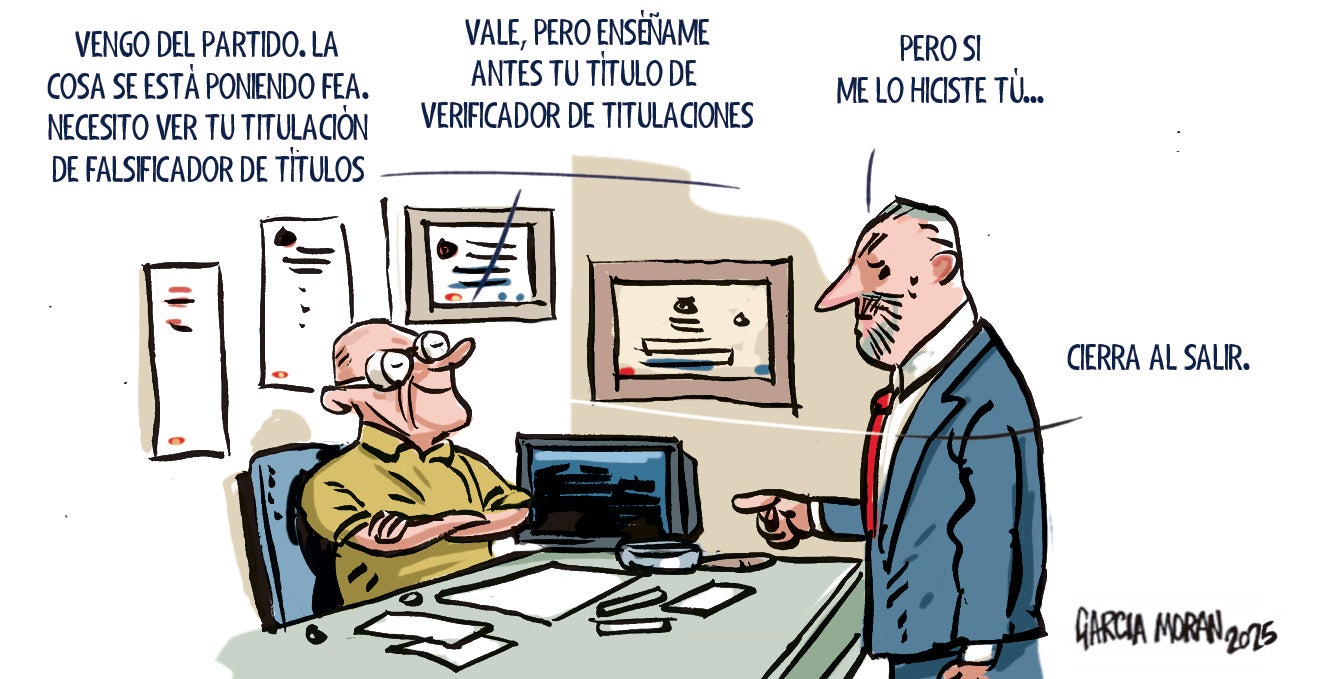 La viñeta de Morán