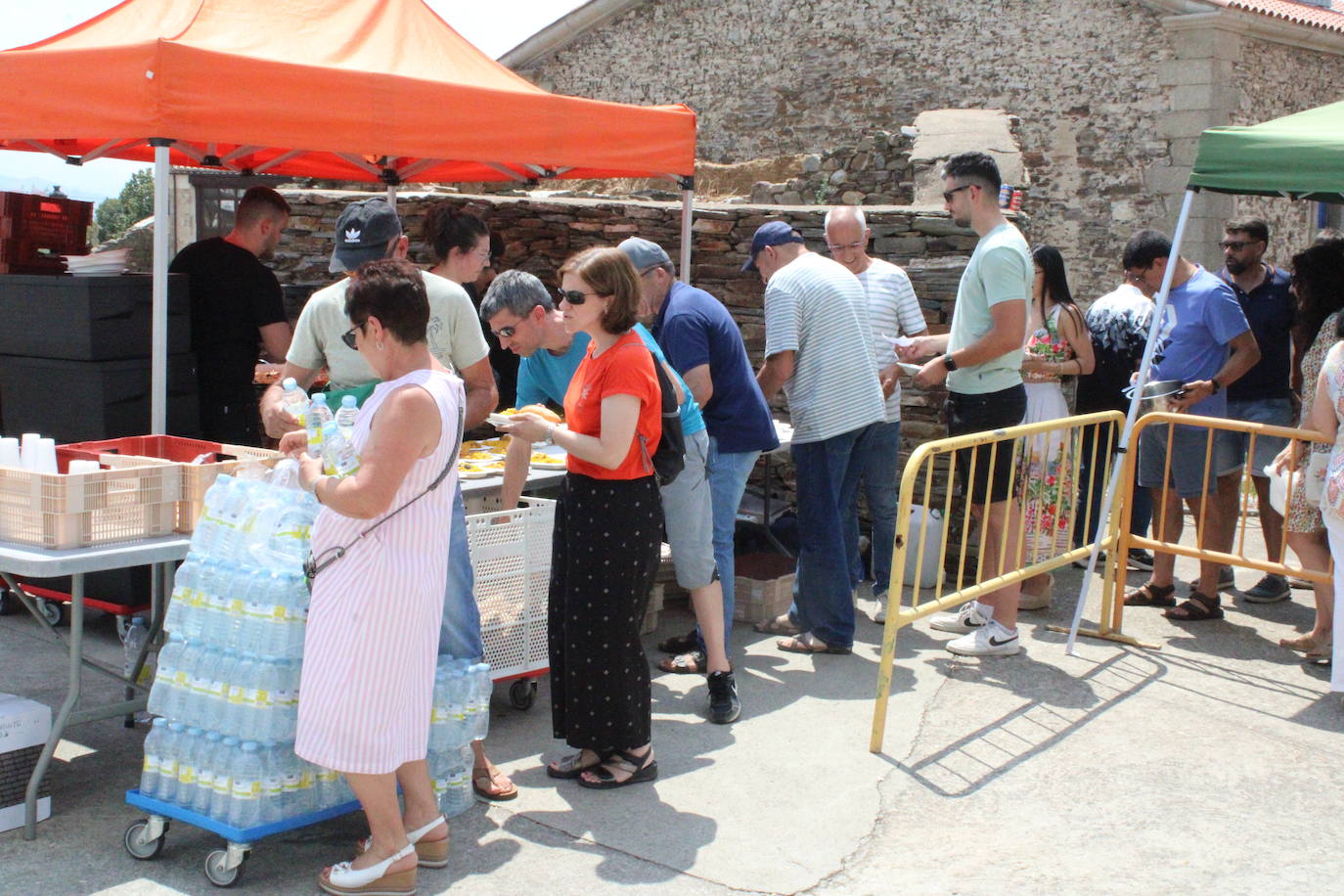Salvatierra de Tormes disfruta de su comida festiva