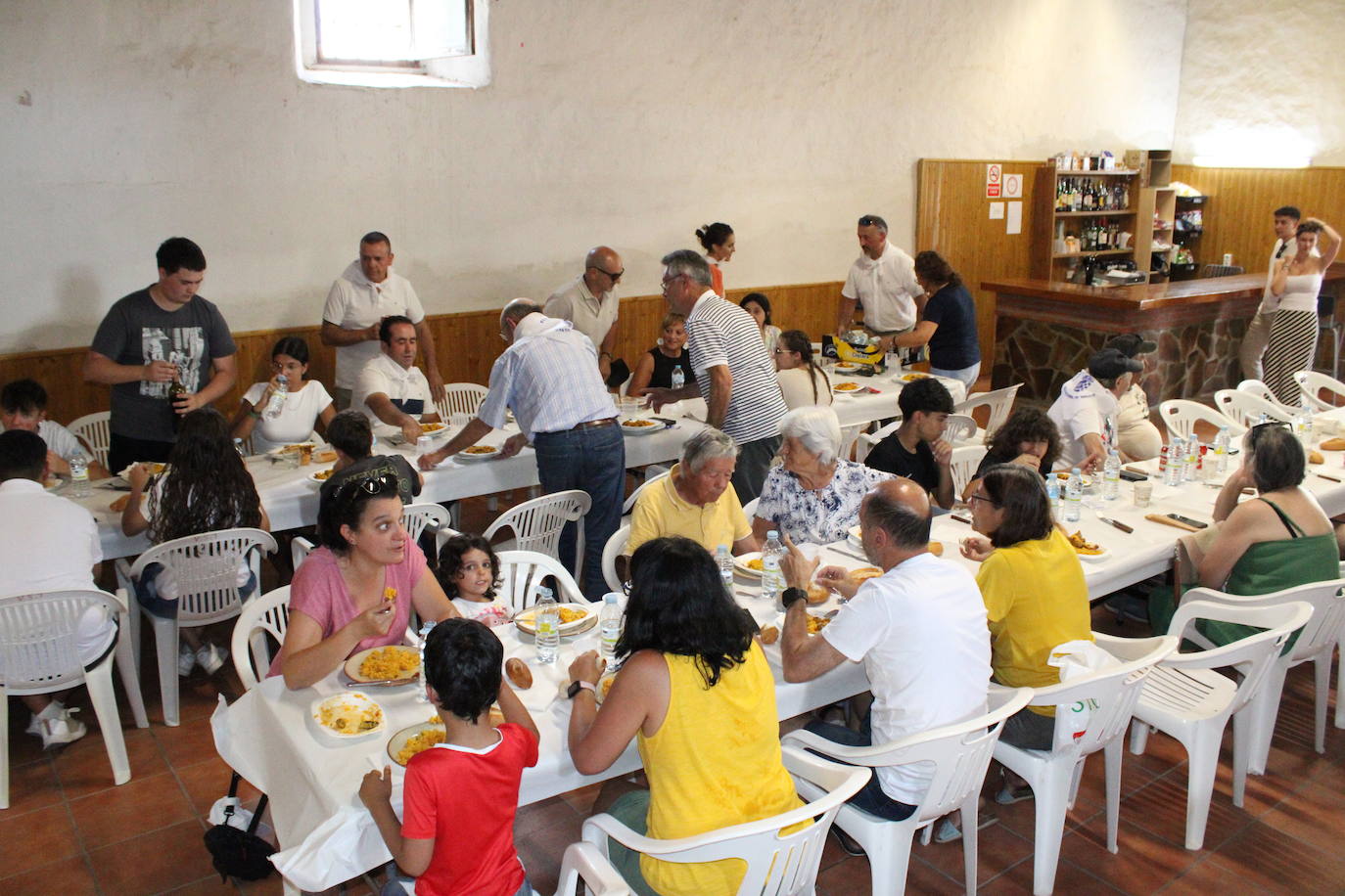 Salvatierra de Tormes disfruta de su comida festiva