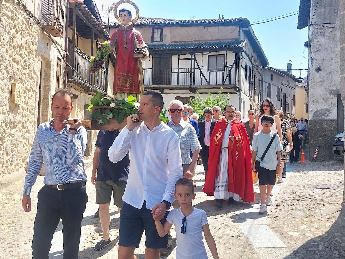 San Esteban de la Sierra honra al santo que le da su nombre