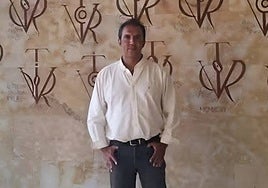 El salmantino Pedro Adolfo Vera, en la Universidad.