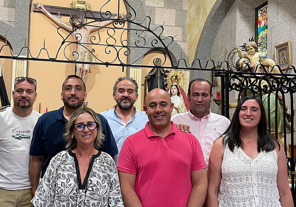 Junta de gobierno de la cofradía del Humilladero.