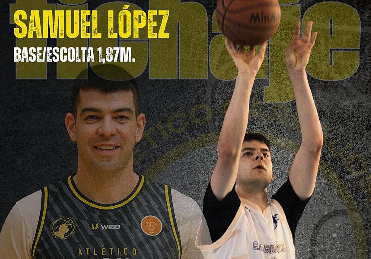 El salmantino Samuel López, primer fichaje del Atlético Carbajosa