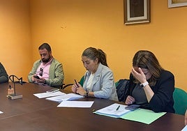 Eva López, presidenta de la Mancomunidad.