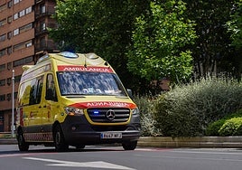 Una ambulancia de Emergencias Sanitarias.