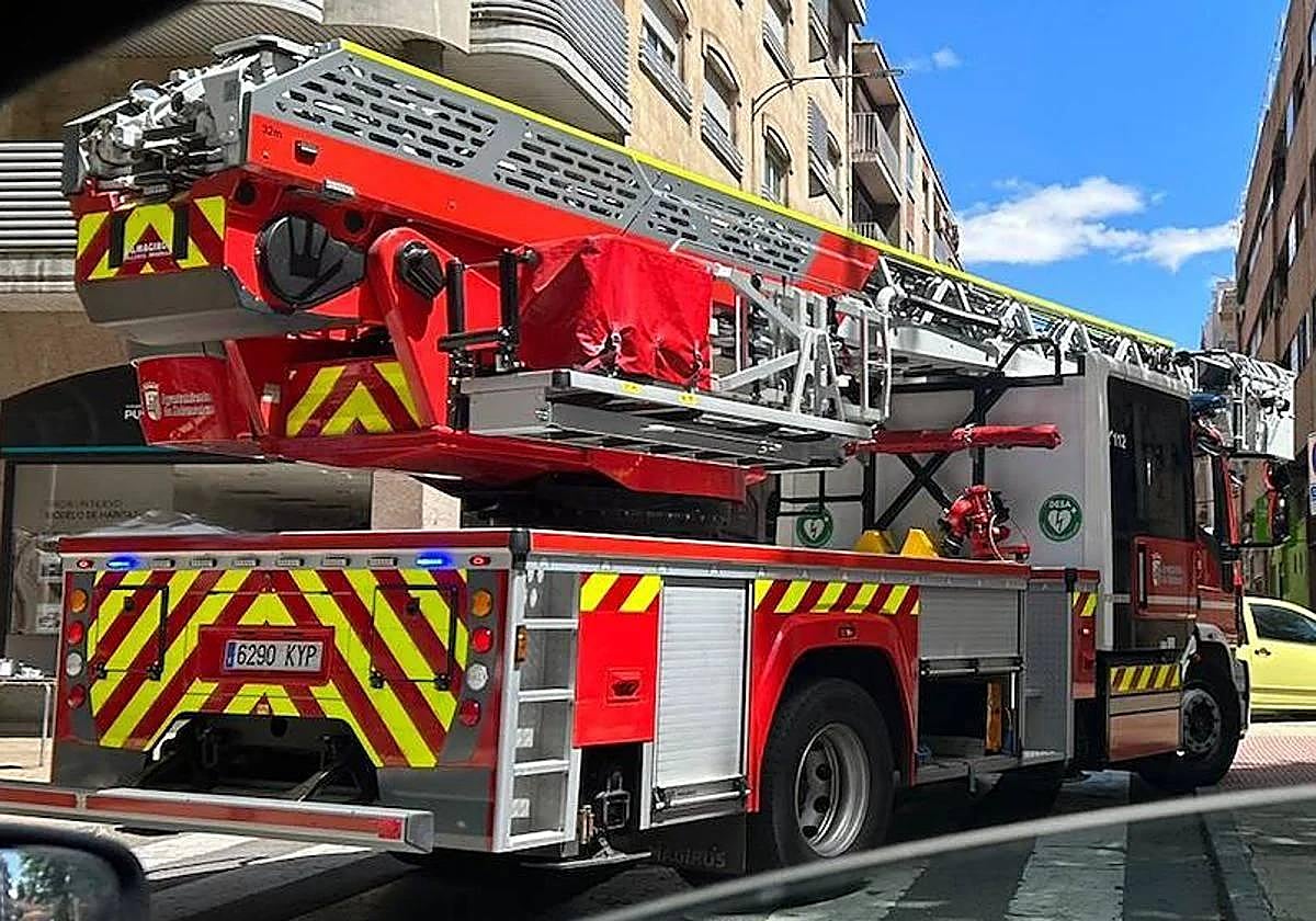 Los Bomberos de Salamanca, en una foto de archivo.