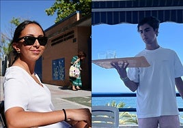 Sara Cifuentes y Guillermo Palomares.