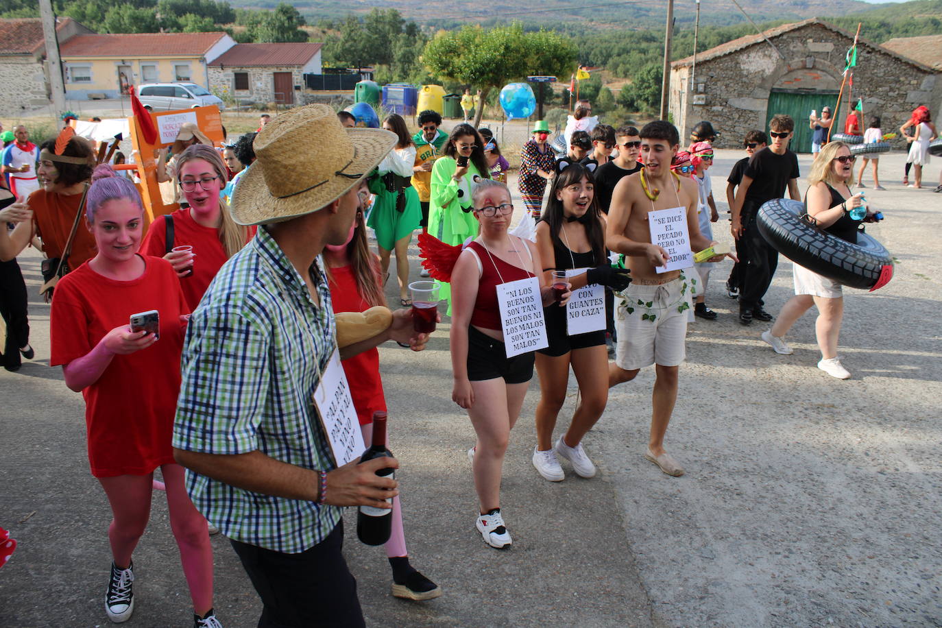 Ganas de diversión en Horcajo de Montemayor