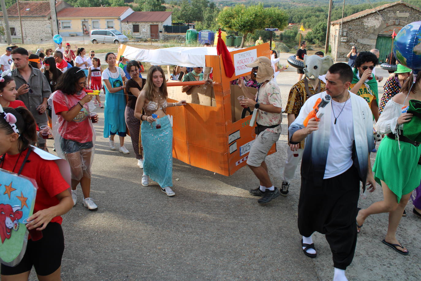 Ganas de diversión en Horcajo de Montemayor