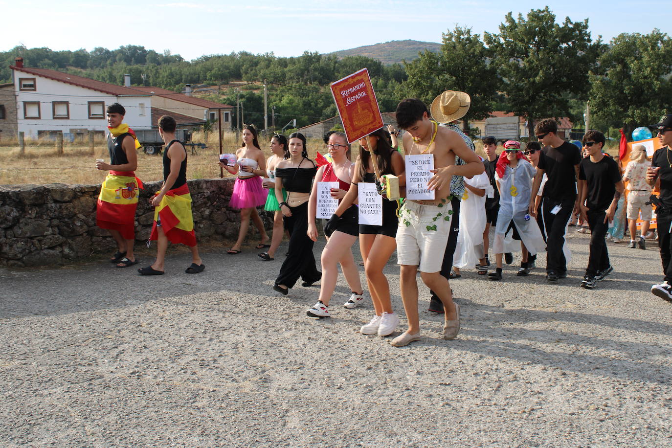 Ganas de diversión en Horcajo de Montemayor