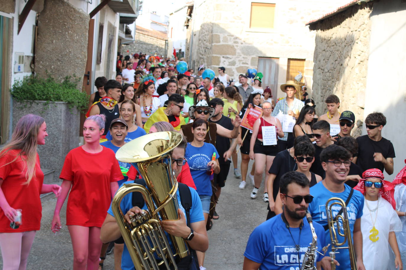 Ganas de diversión en Horcajo de Montemayor