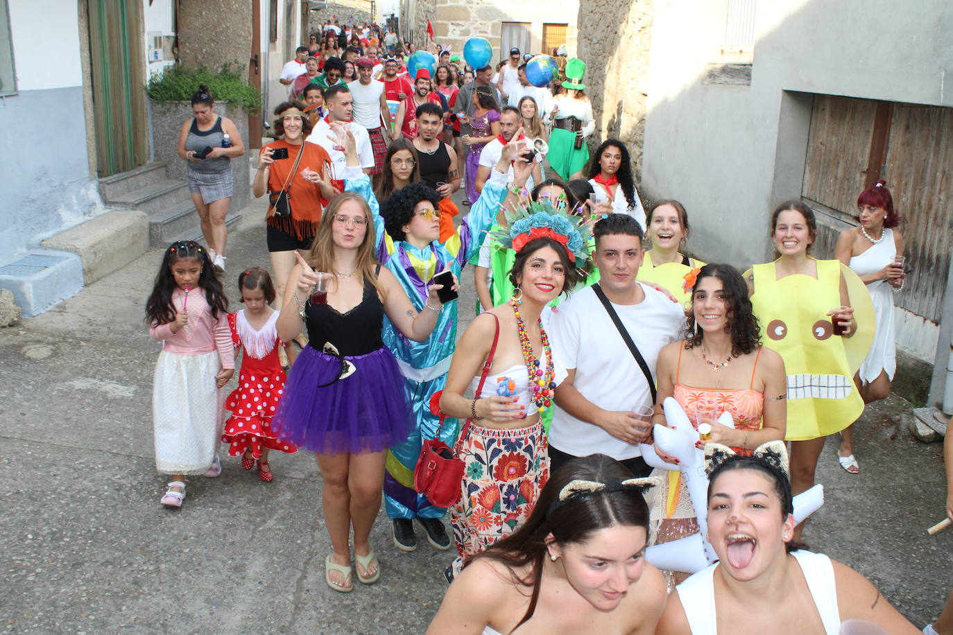 Ganas de diversión en Horcajo de Montemayor