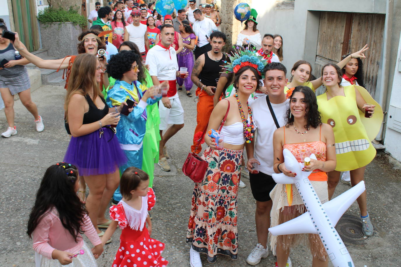 Ganas de diversión en Horcajo de Montemayor