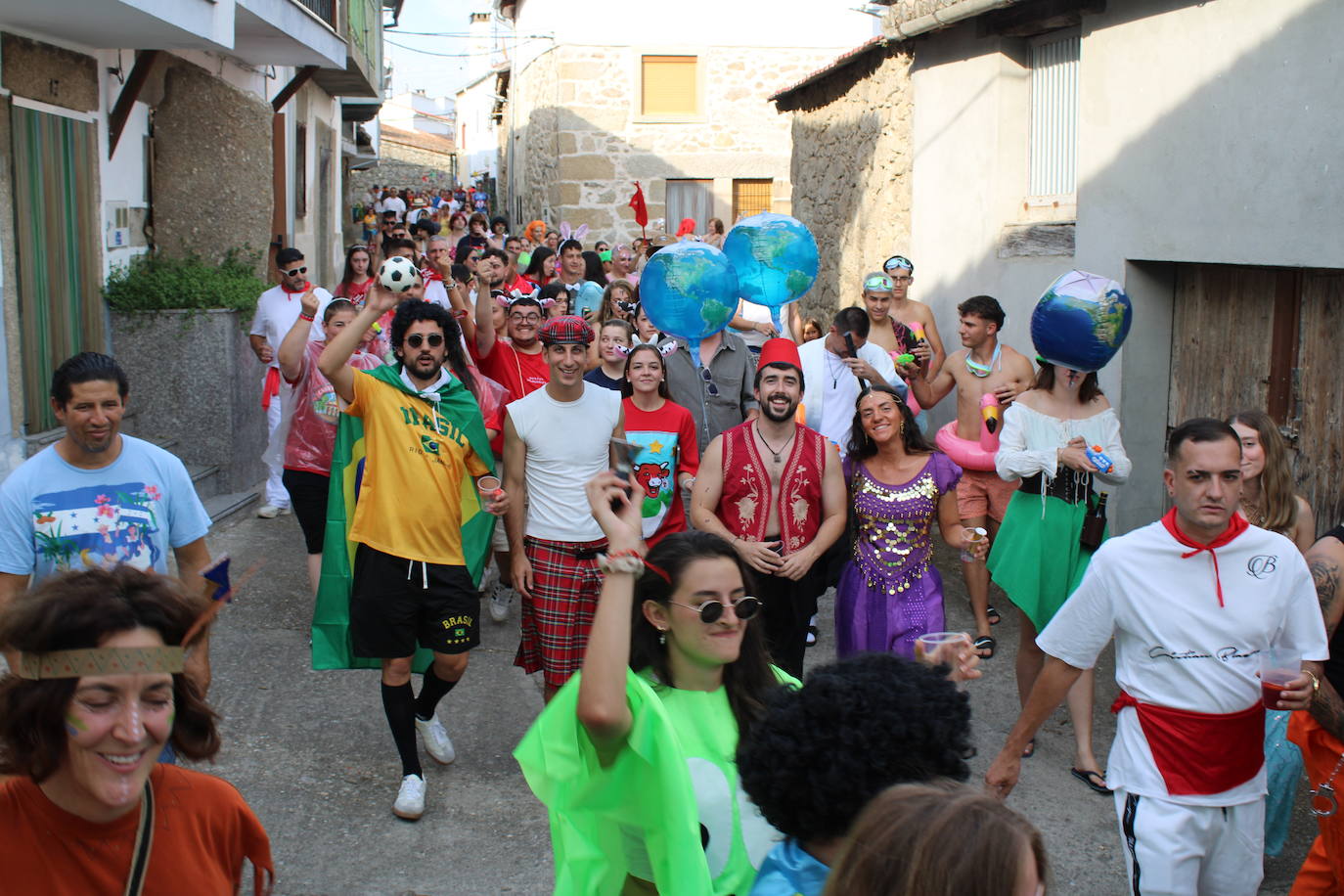 Ganas de diversión en Horcajo de Montemayor