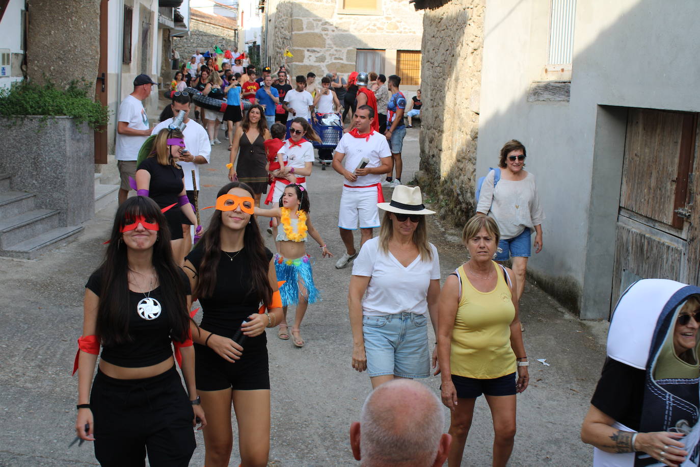 Ganas de diversión en Horcajo de Montemayor