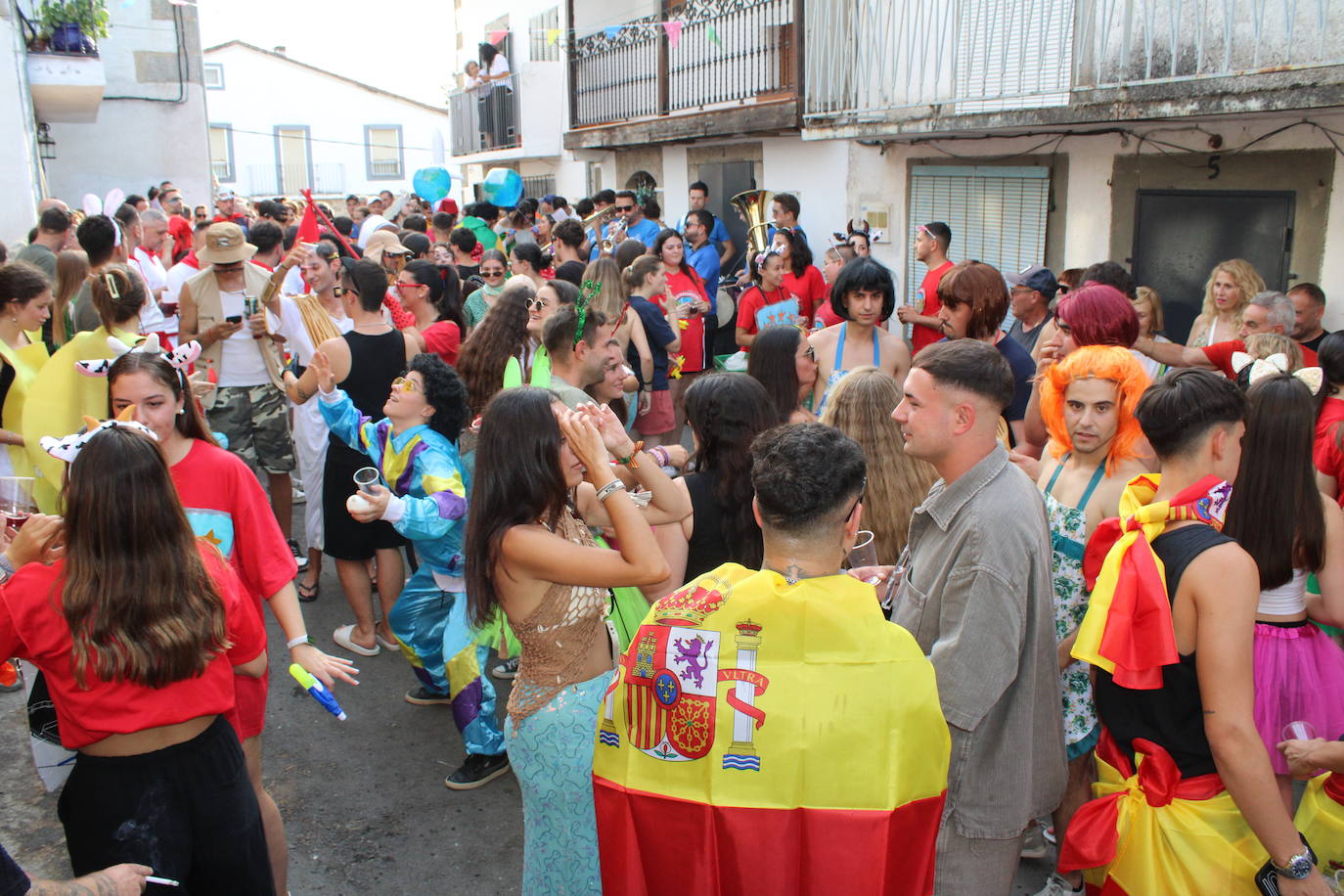 Ganas de diversión en Horcajo de Montemayor