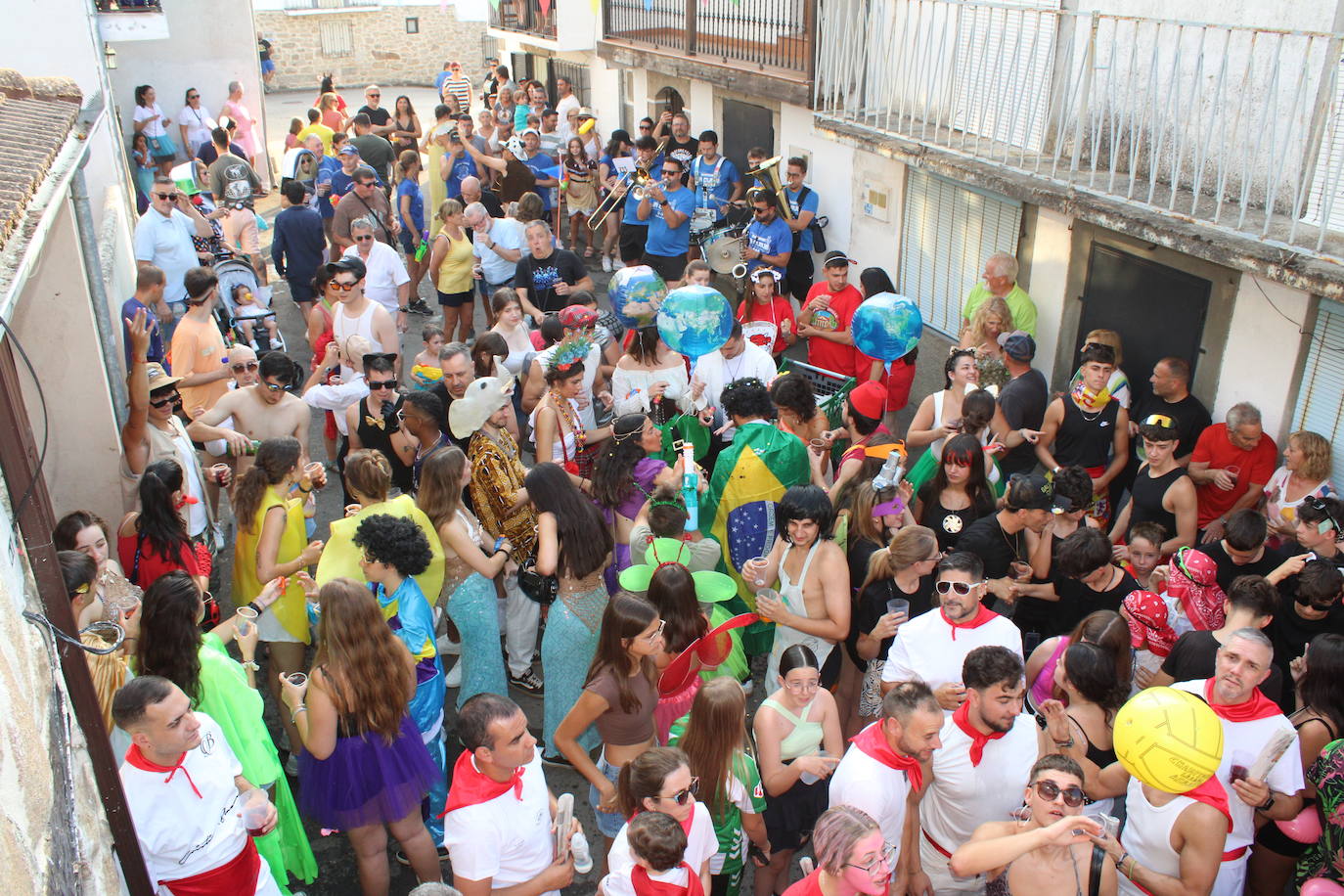 Ganas de diversión en Horcajo de Montemayor