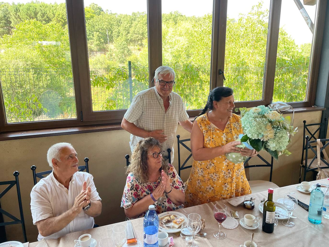 Animado día festivo para los mayores de Linares de Riofrío