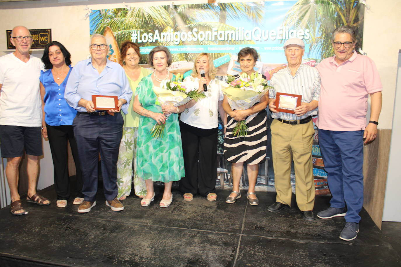 Los mayores de Puente del Congosto disfrutan de un animado día de fiesta