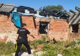 La Policía realiza labores de búsqueda.