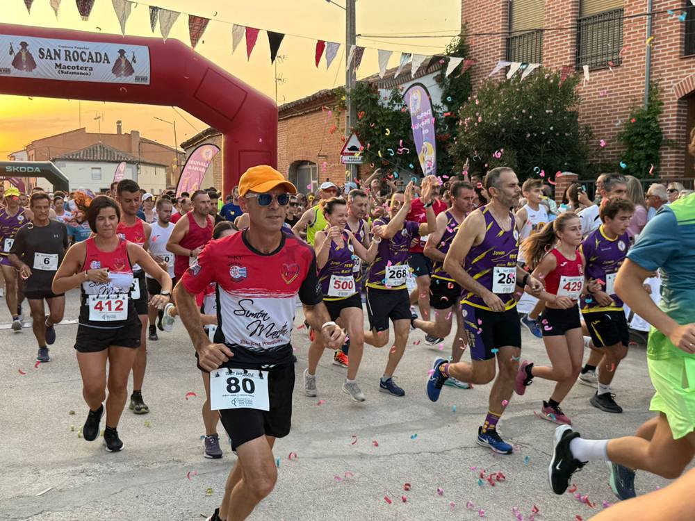 Mas de 800 corredores en la &#039;San Rocada&#039;
