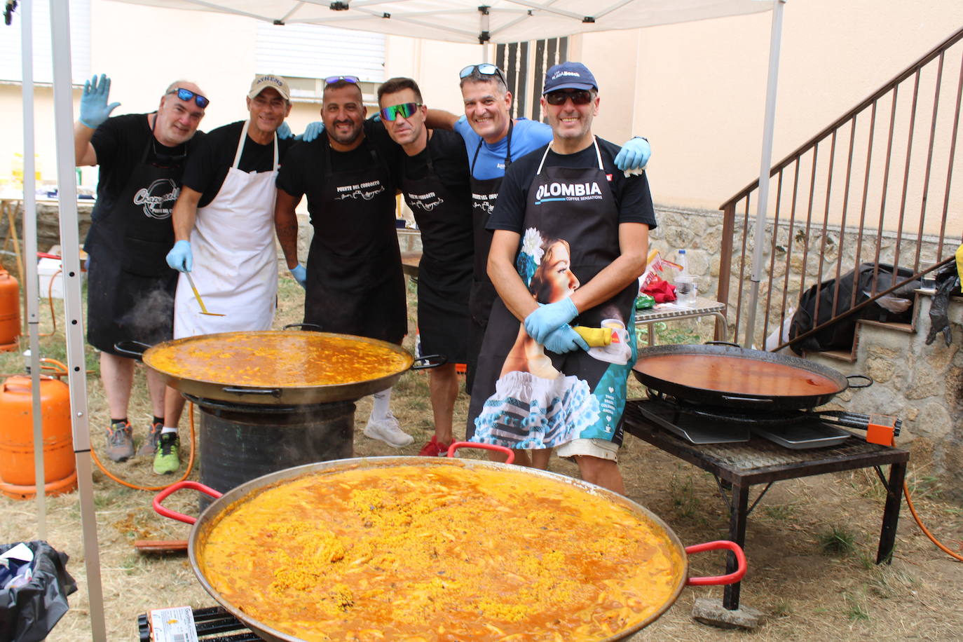 Sabrosa paella junto a las aguas del Tormes