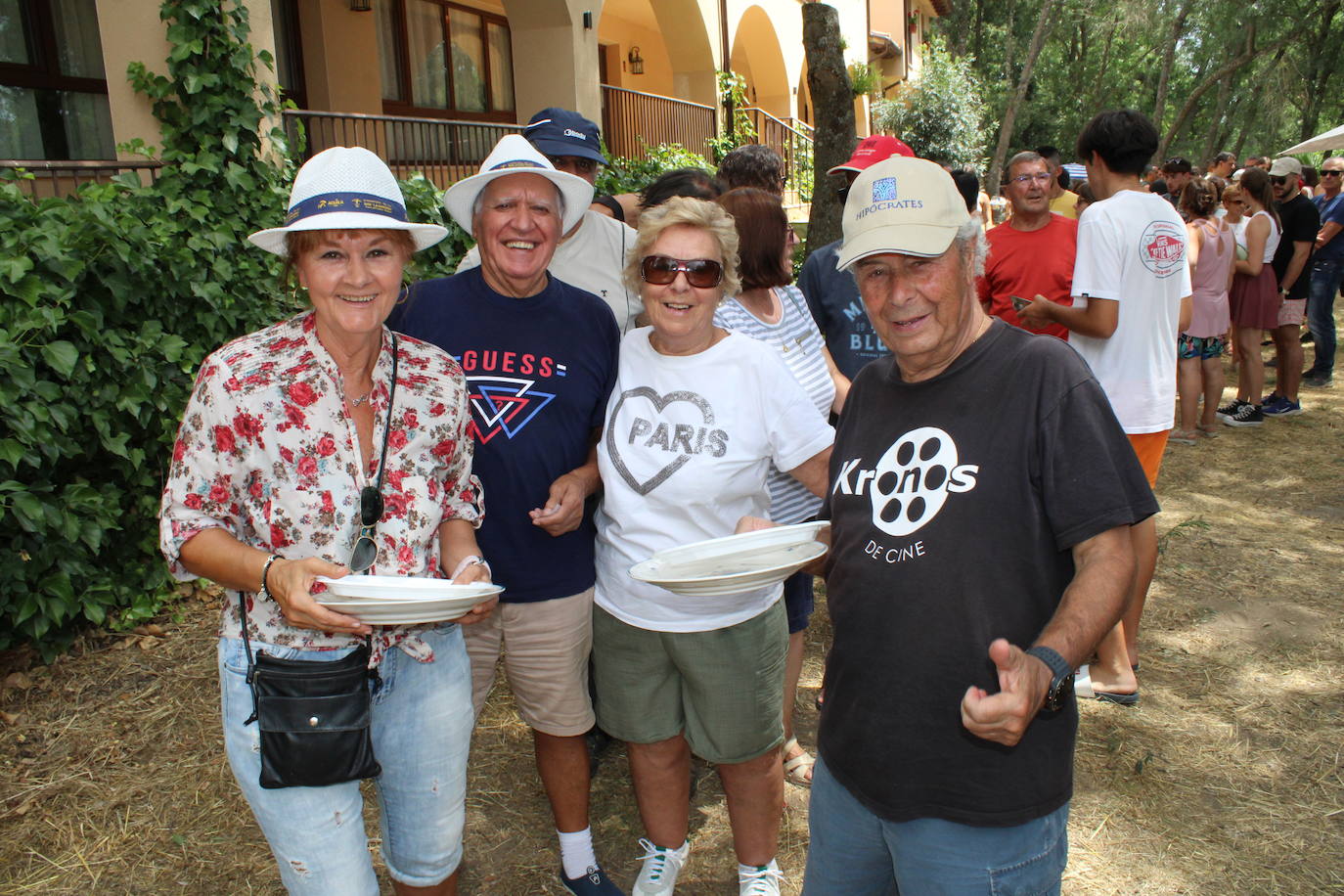 Sabrosa paella junto a las aguas del Tormes