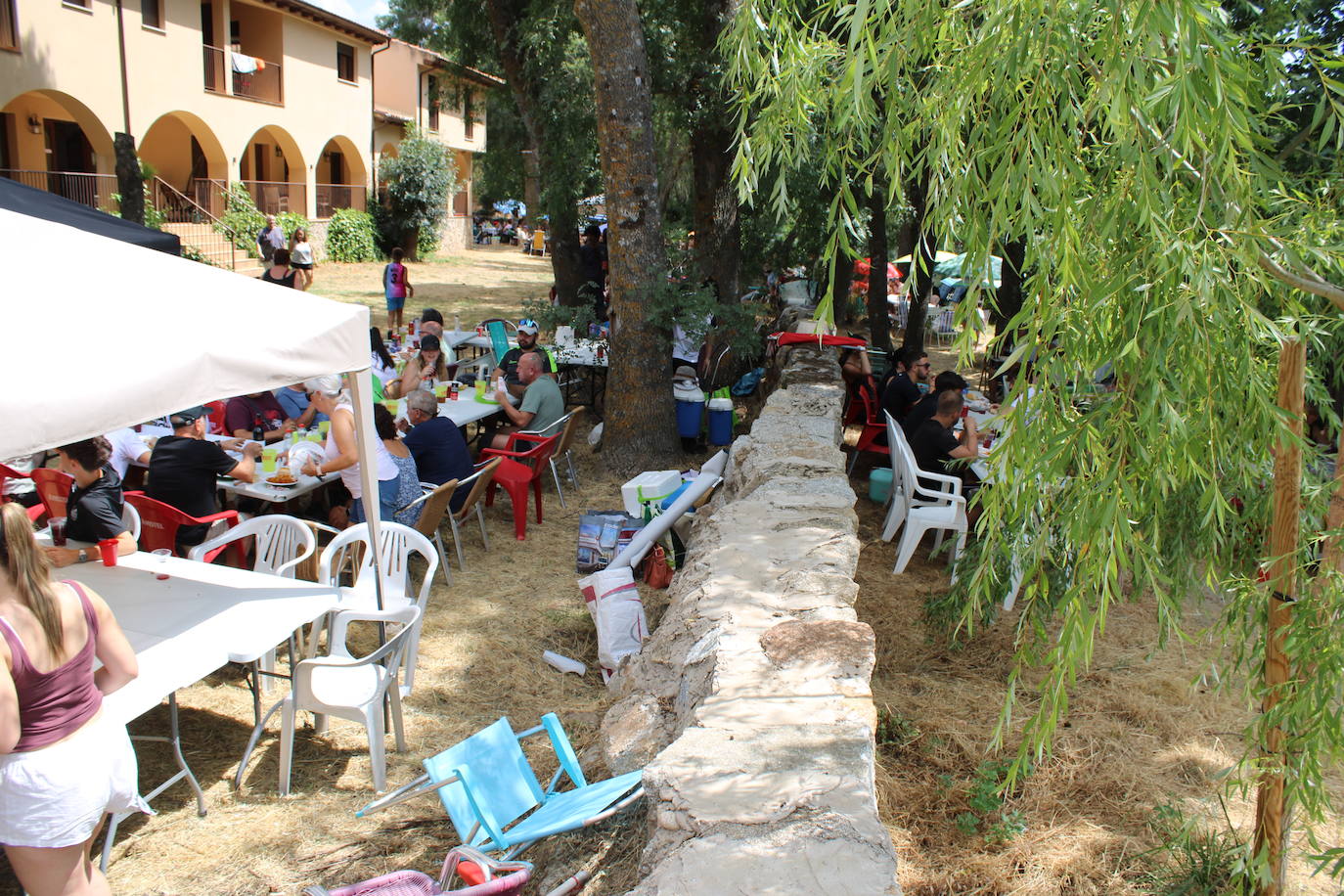 Sabrosa paella junto a las aguas del Tormes
