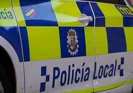 Una dotación de la Policía Local de Salamanca.