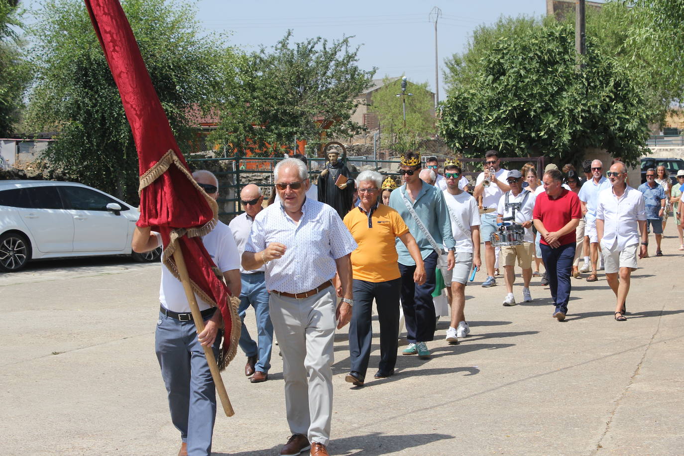 San Benito marca el cénit de las fiestas en Saelices el Chico