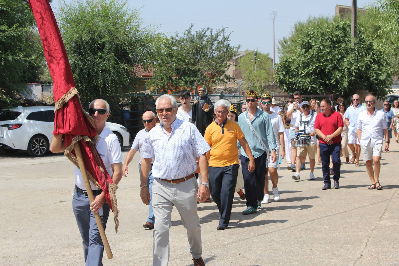 San Benito marca el cénit de las fiestas en Saelices el Chico