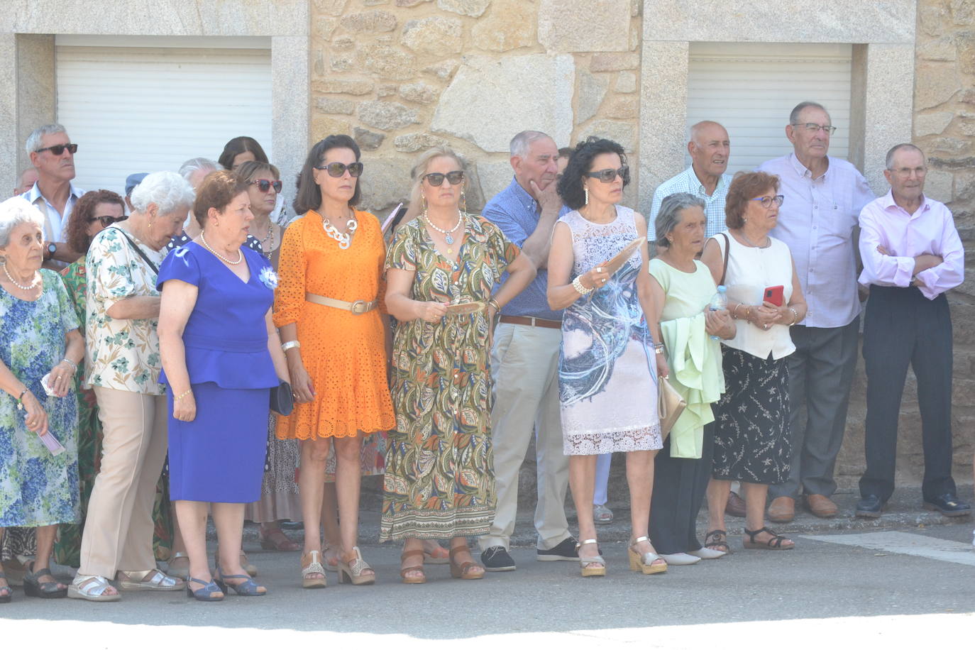 San Lorenzo preside el día grande de La Zarza de Pumareda