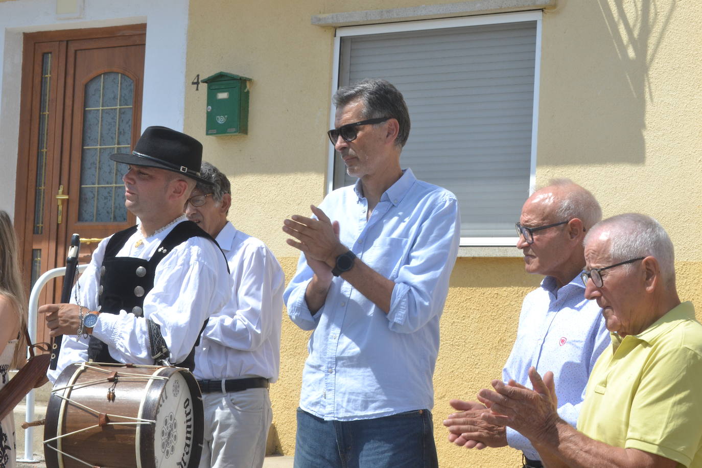 San Lorenzo preside el día grande de La Zarza de Pumareda