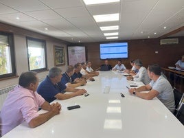 Imagen de la Lonja de Salamanca de este lunes, 11 de agosto.